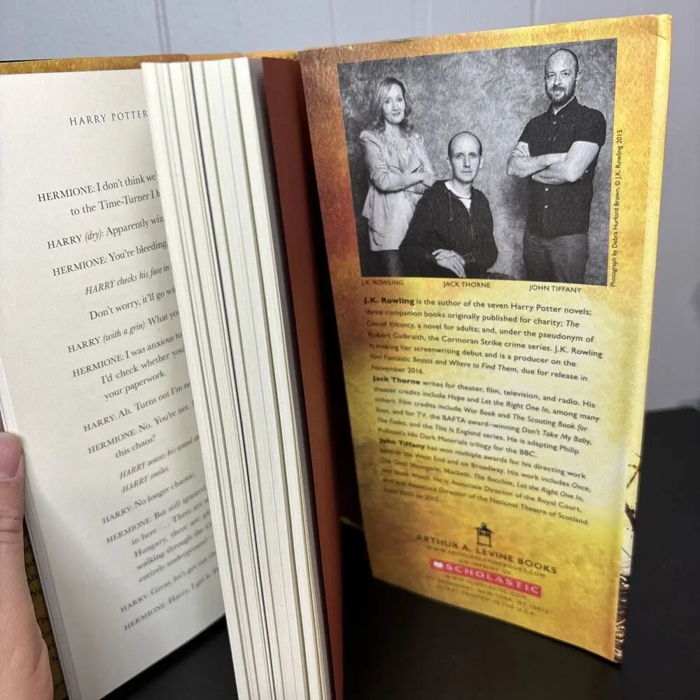 Harry Potter & The Cursed Child J. K. Rowling Hardcover First Edition/Printing